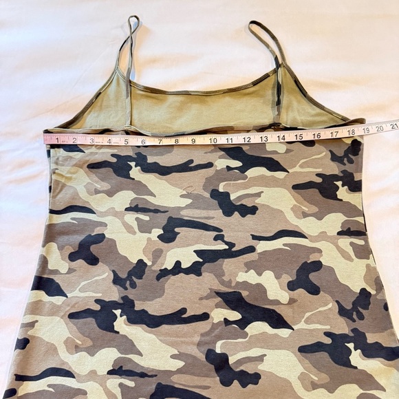 Set of 3 - George Green Camouflage Tops: 2 Basic Scoop Tank Tops, 1 Core Camis - Picture 2 of 11